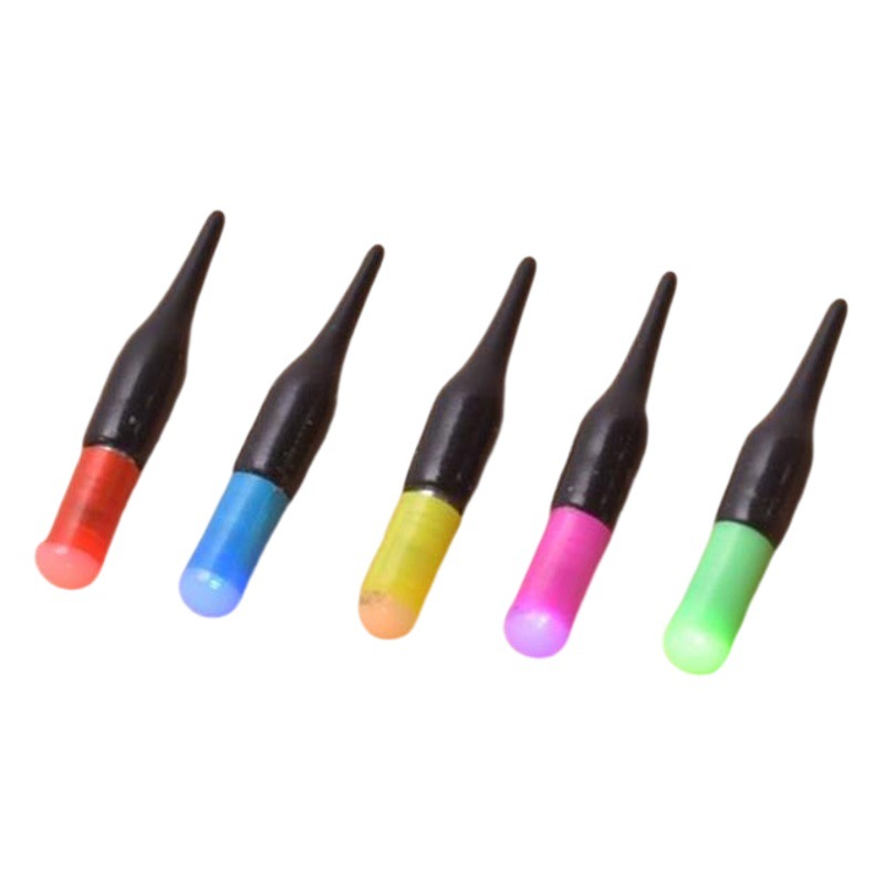 Fishing gear accessories LED luminous float tail light Rod bean thick head fishing float tail light luminous color change fishing gear wholesale