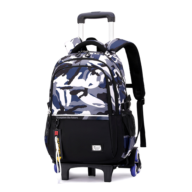 Nueva bolsa de tracción ligera para niños de escuela primaria, bolsa de gran capacidad para estudiantes de secundaria 3 - 6 grados, bolsa de escaleras