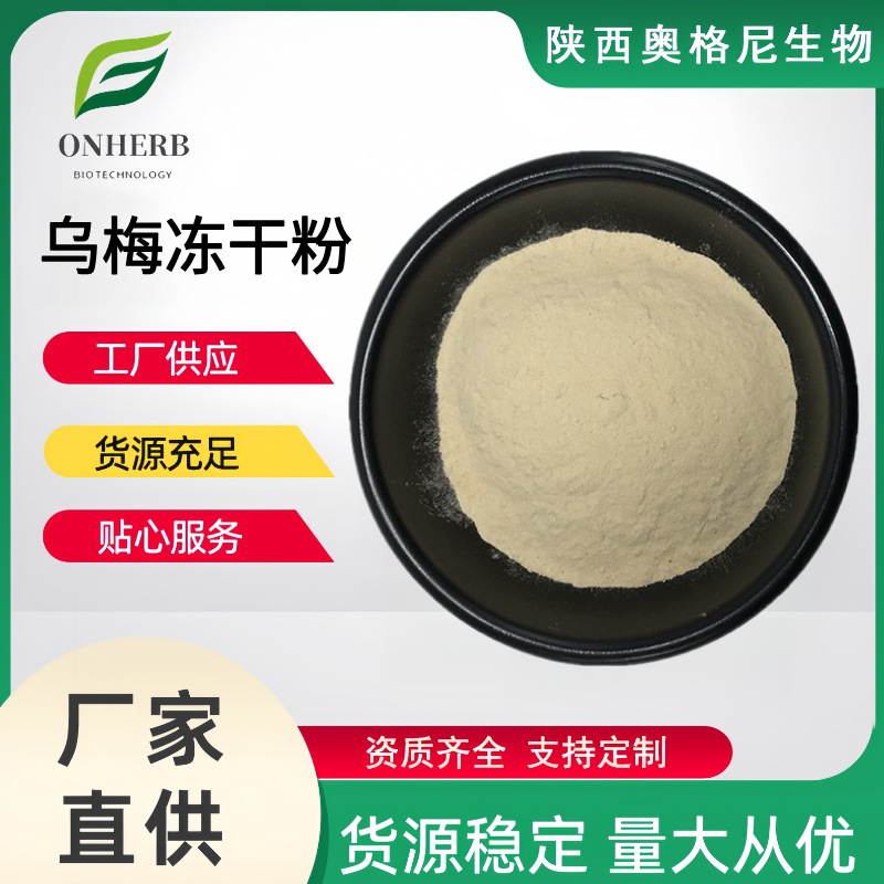 乌梅冻干粉 水溶性乌梅粉 烘焙 固体饮料 现货供应 天然乌梅萃取