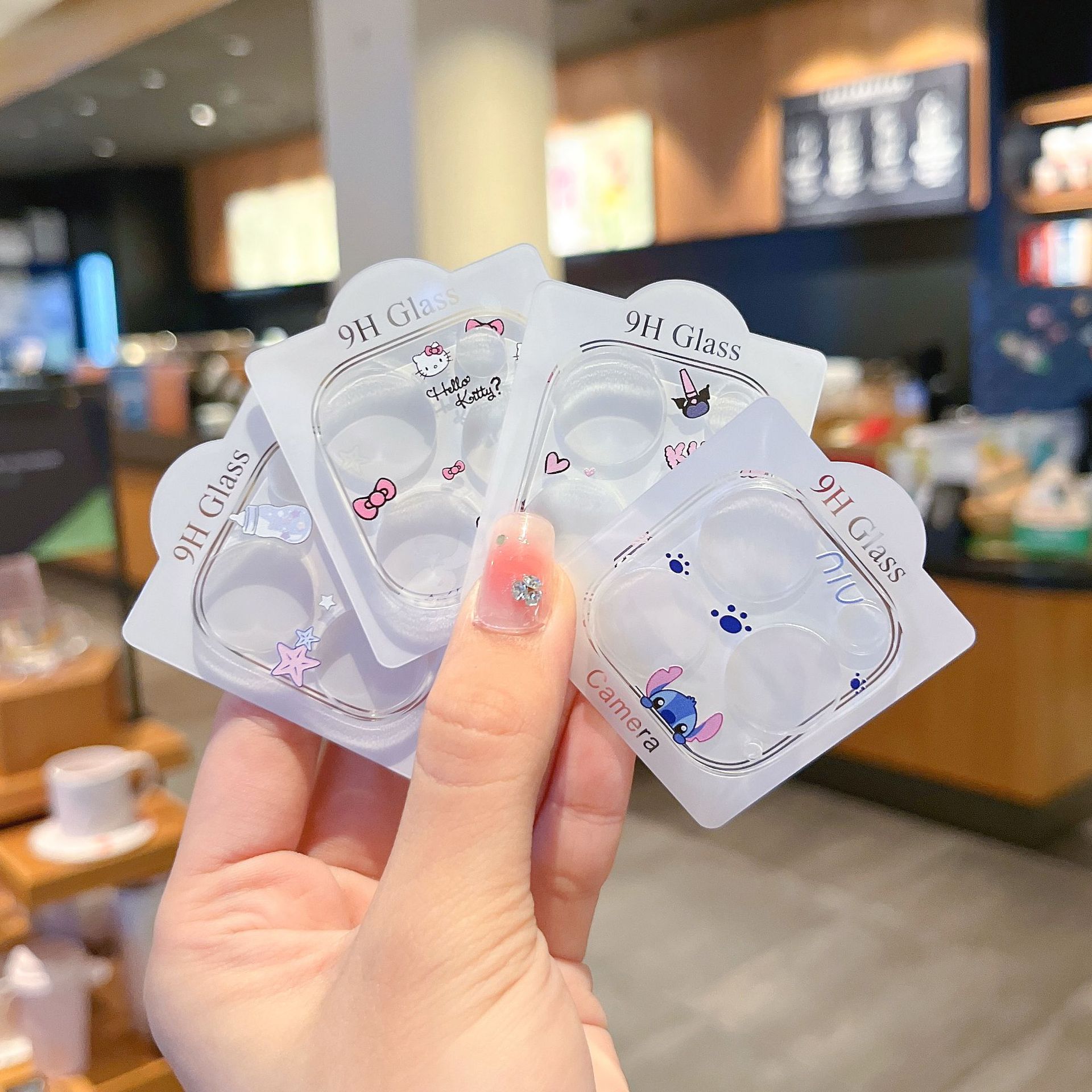 Cartoon Lens Film Suitable for Apple 16Promax Lens Sticker Iphone16Pro Cute Protective Lens Film