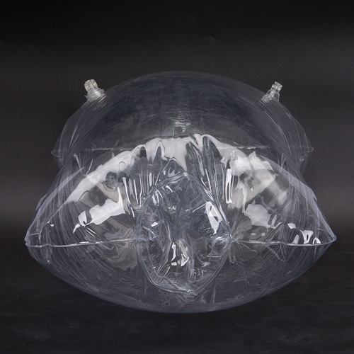 Famous Devices Double-Headed Transparent Inflatable Cannon Holder Pillow Aircraft Cup Inverted Mold Accessories Home of Famous Devices