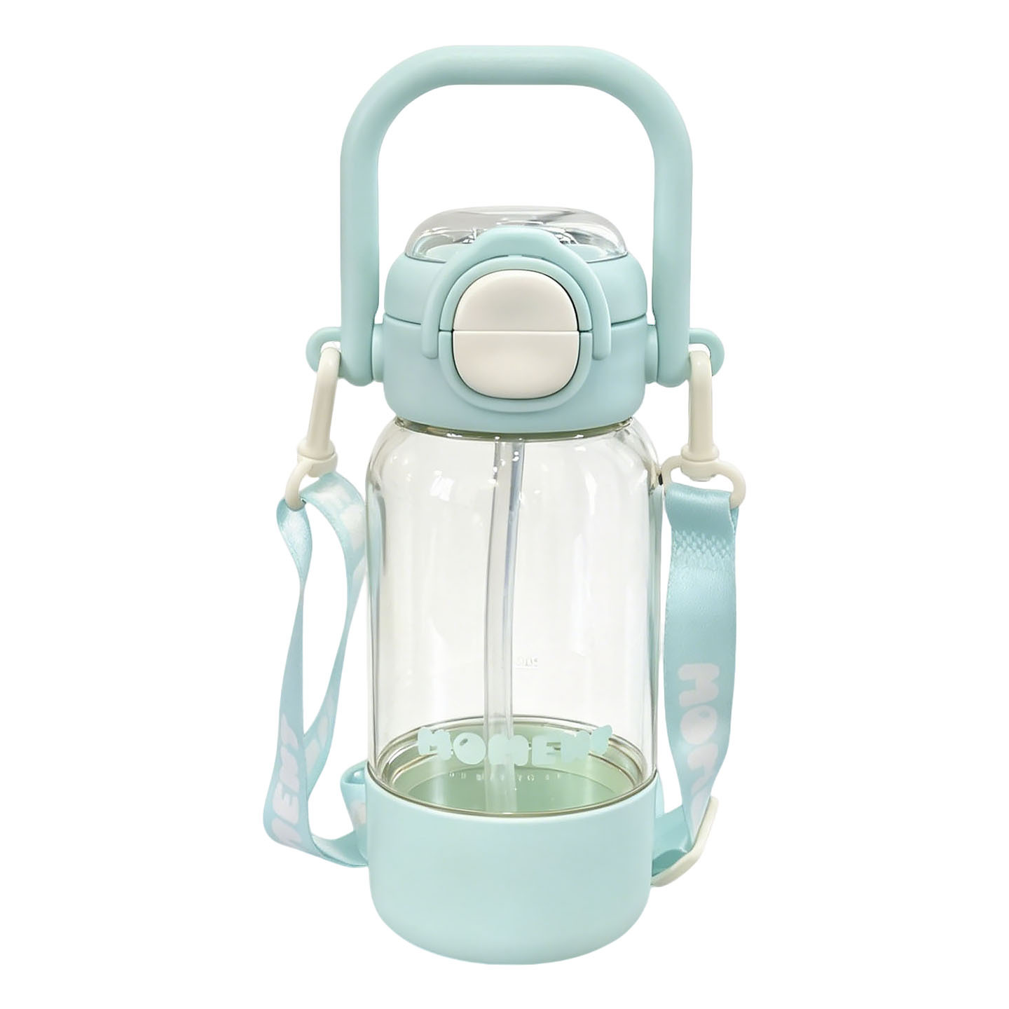 2026 nuevo simple de alto valor visual de lujo ligero taza de agua PPSU de gran capacidad para estudiantes portátiles de mano taza de bebida doble
