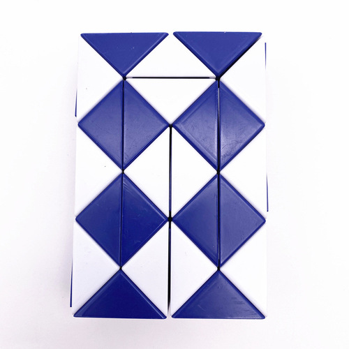 Rubik's Cube 24 Sections Intellectual Development Variety Magic Ruler Folding Puzzle Decompression Toy Points Redeemable for Children's Reward Gifts