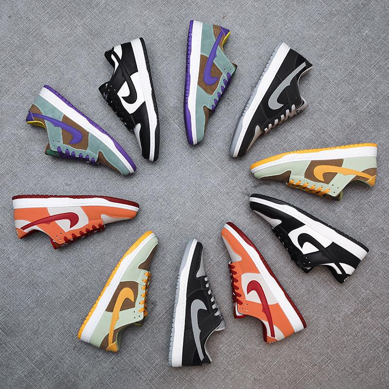 2025 Cross-Border New Sports Shoes Aj Women's Shoes Air Force One Casual Couple Thick-Soled Sneakers Men's Versatile White Shoes