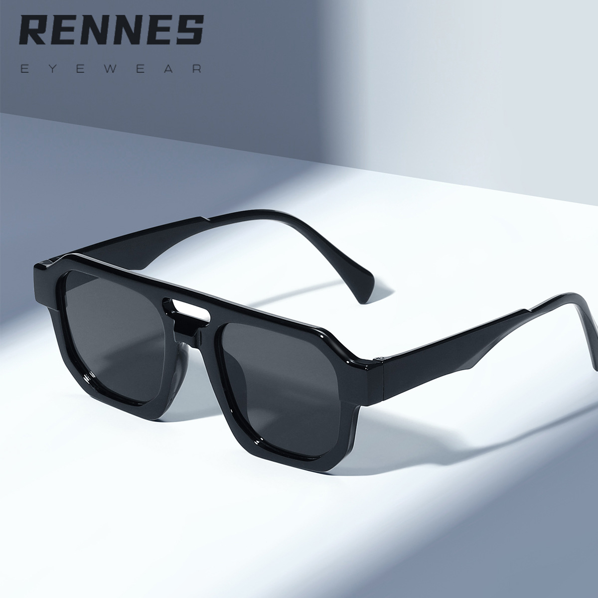 Gafas de sol los hombres personalizada punk tecnología moda gafas nuevo estilo ins europeo y americano 99938