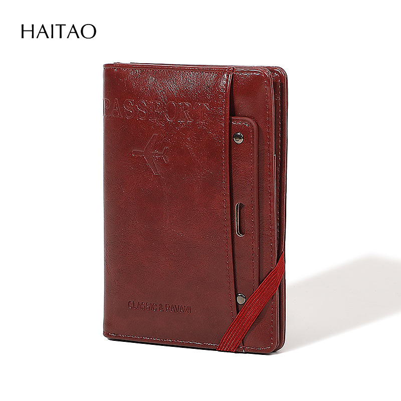 2025 nuevo clip de pasaporte de viaje, bolso de almacenamiento, bolso de tarjeta, todo en uno, clip de boleto portátil multifuncional para mujer de alto valor