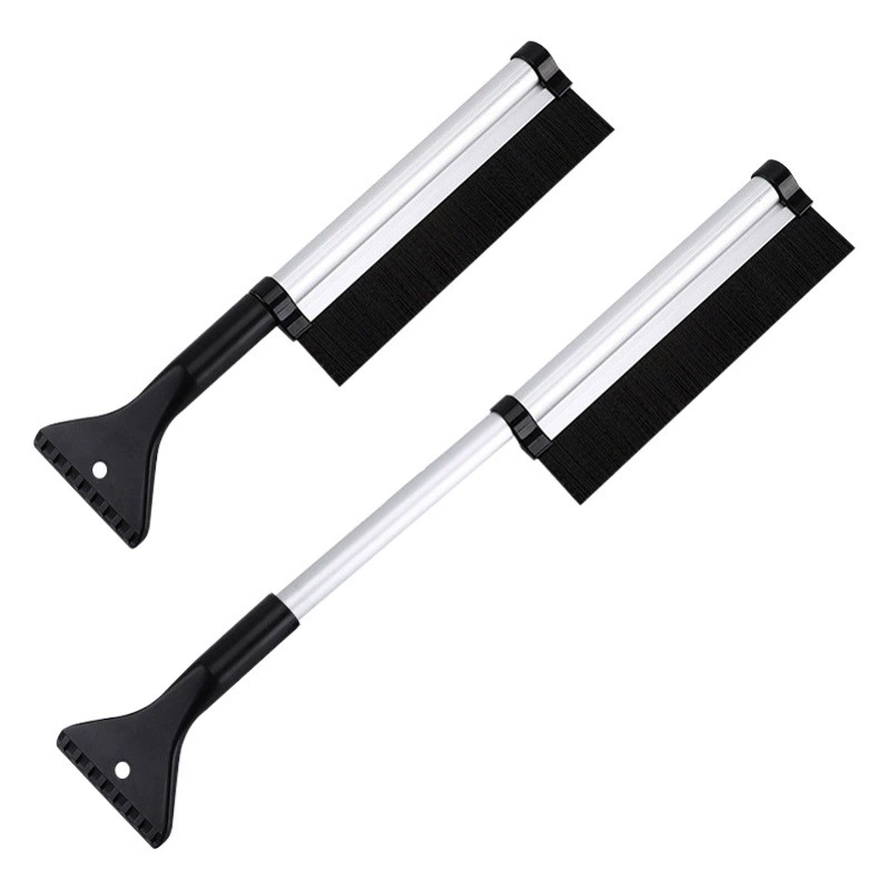Автомобильная лопата для уборки снега Выдвижная лопата для снега из алюминиевого сплава Автомобильная многофункциональная лопата для уборки снега Зимний инструмент автомобильная щетка для снега
