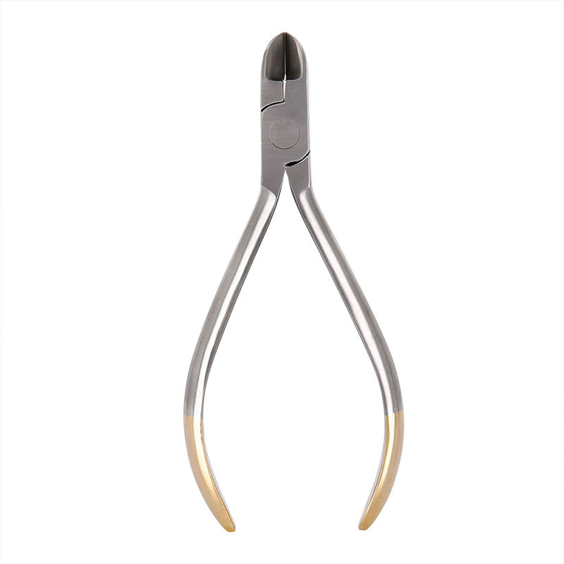 Alicates de ortodoncia dental corte de extremo de alambre fino corte de alambre fino Alicates de extracción de flexión de soporte alicates de cuello alicates de flexión trasera