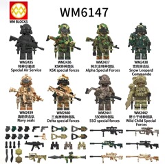外国貿易はwm 6147軍事シリーズの特殊部隊を提供します。