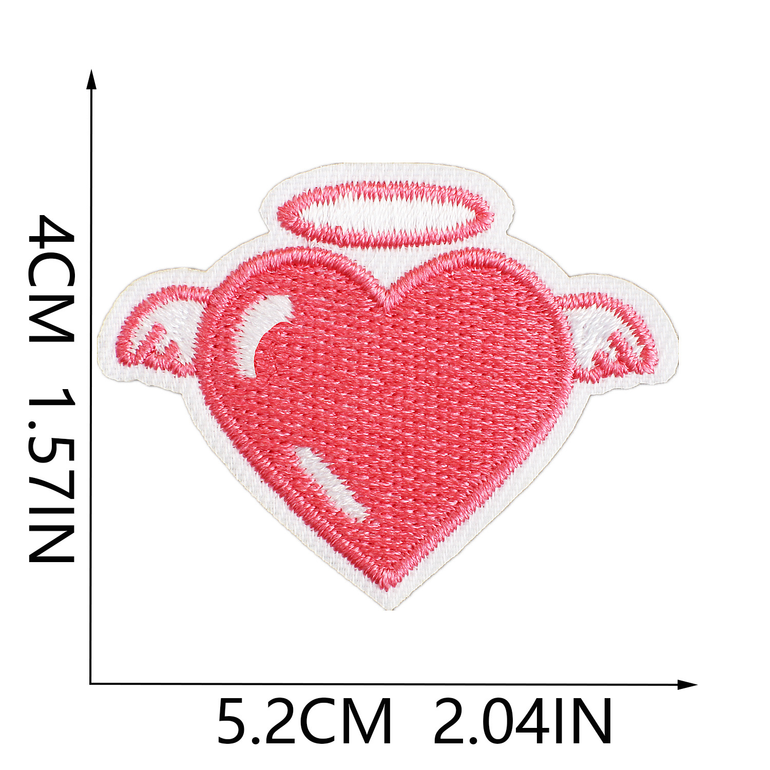 3g Weight Clothing Sticker Patches Classification 1 Piece Quantity Dacron thread Material Valentine'S Day Festival Heart Shape Pattern Casual, Elegant, Lady Style Embroidery Craft 1 Piece Casual Elegant Lady Heart Shape Dacron Thread Clothing Sticker Patches 21