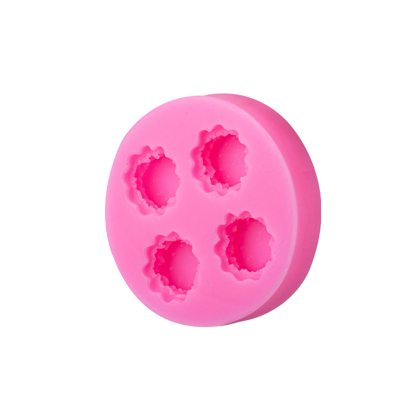 Simulación mini queso bloque de queso aromaterapia vela molde de yeso Ollie sándwich oblea galleta decoración de la torta del molde