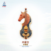 内蒙古特色马头琴冰箱贴旅行纪念品礼物伴手礼家居装饰立体磁性贴