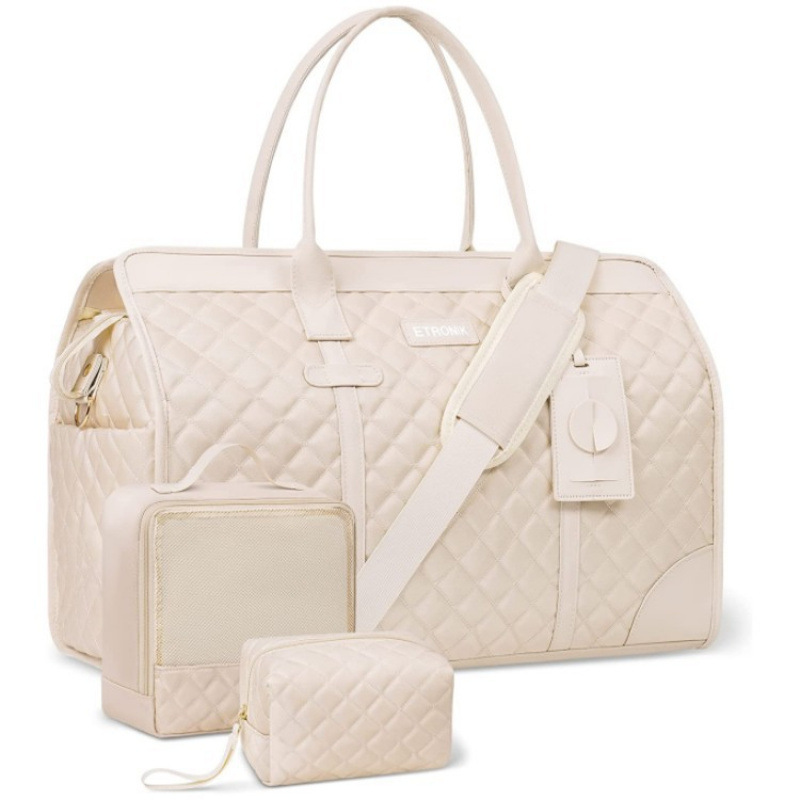 Mayorista de moda para hombres y mujeres bolsas deportivas impermeables de alta capacidad bolsa de viaje se puede llevar con un solo hombro de tres piezas