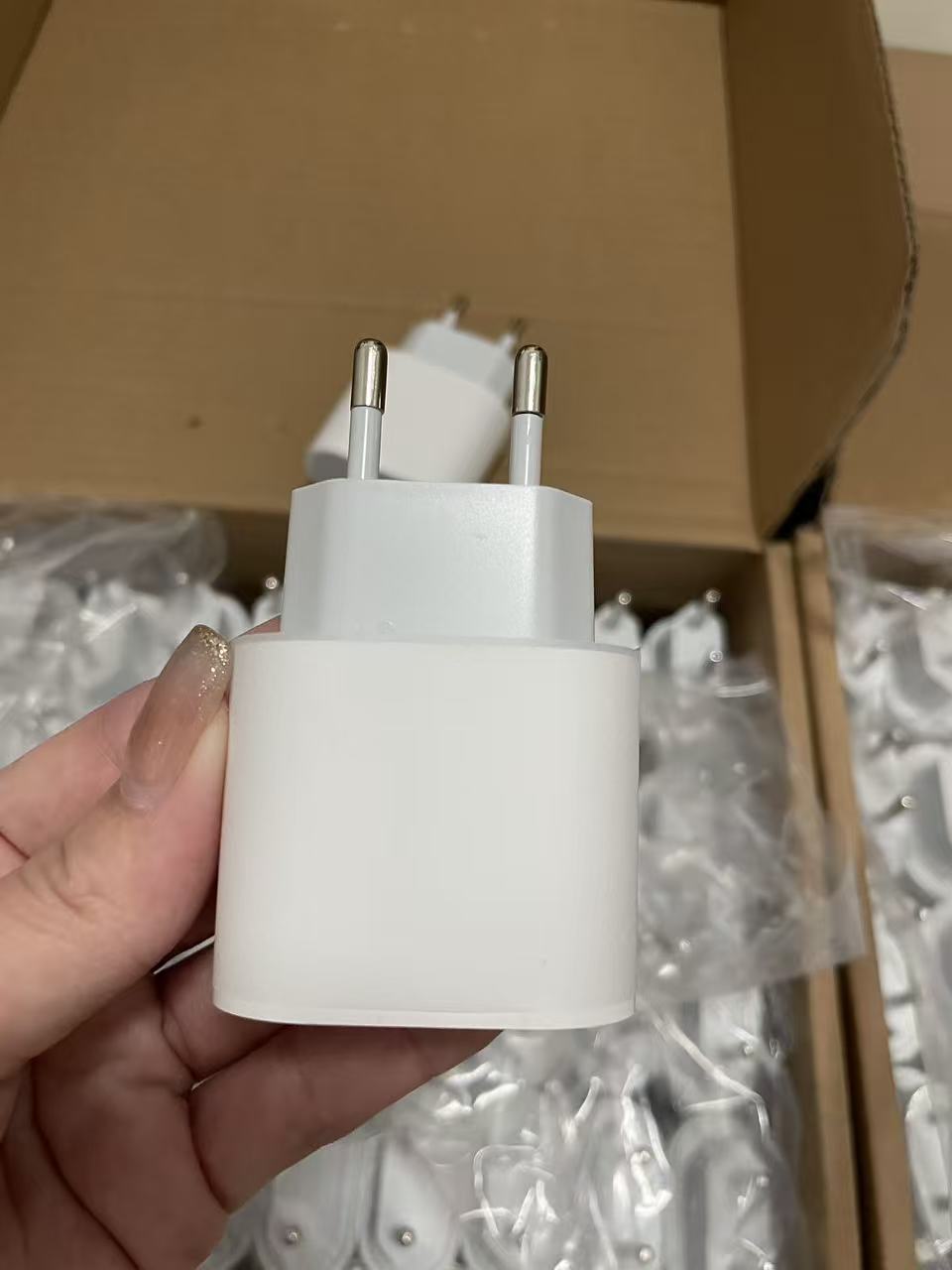 PD20W充电器适用于苹果8-17手机充电头20w平板快充头type c口套装