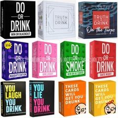 英語ボードゲーム越境新製品 Do or Drink ドリンクカード Truth or Drink オーストラリアカード