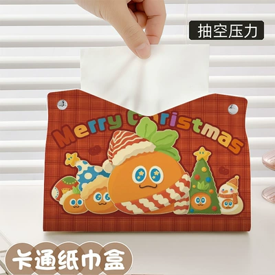 Can Hold Items | Car tissue box/set - zjh105-napkin-box-1-piece
