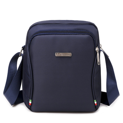 新款男士单肩包韩版休闲牛津斜挎包男式商务出行单肩背包跨境批发