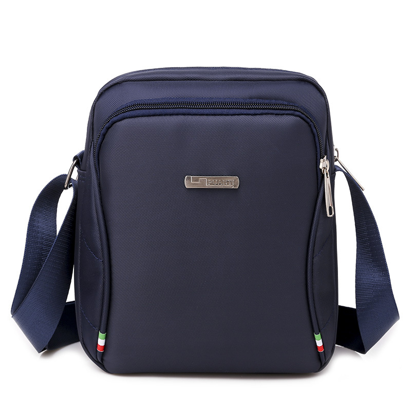 新款男士单肩包韩版休闲牛津斜挎包男式商务出行单肩背包跨境批发