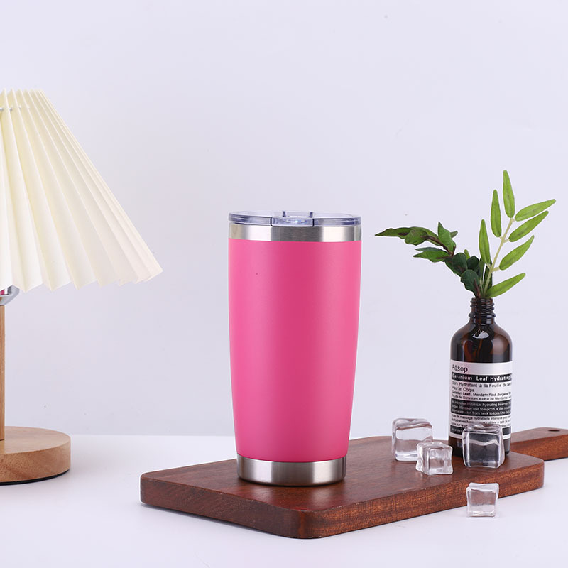 Amazon Acero inoxidable coche taza vacío helado taza fría y preservación del calor portátil taza fábrica al por mayor