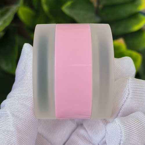 Lip mask 5g*2 double-layer frosted dual-purpose lip mask bottle small jar cream bottle skin care product packaging material