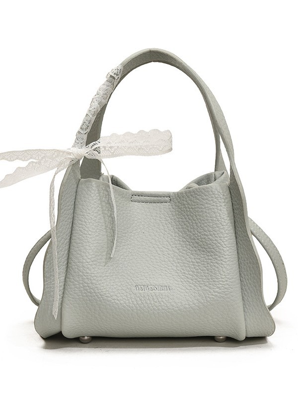 Bolsa de cubo de nicho de alto nivel, mujer 2026 nuevo lichi, nicho de moda coreano, bolso de mochila versátil image 5