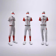 棒球服新款热升华印全身球衣青少年学生套装比赛训练队服