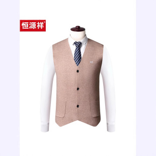 Autumn and Winter in stock Solid Color Business Waistle Collarless Thickened Warm Gold Velvet Single-breasted Cardigan Vest Sleeveless Top