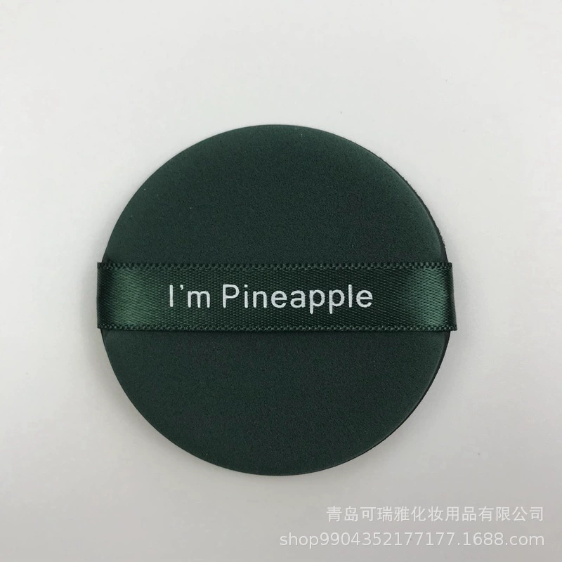 Double‑sided makeup sponge puff, large round, wholesale assorted colors
