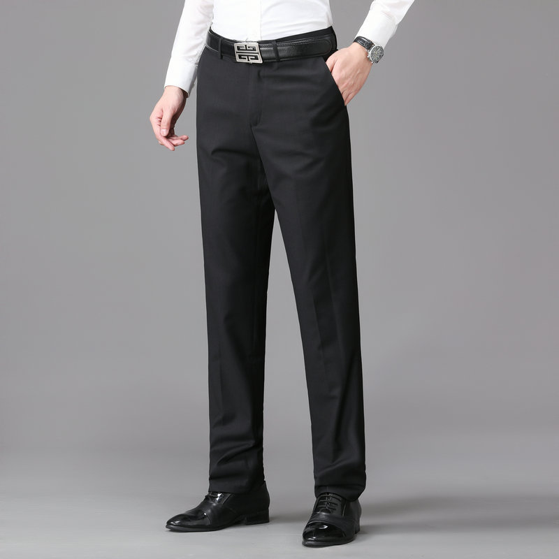 Straight trousers spring and autumn men'...