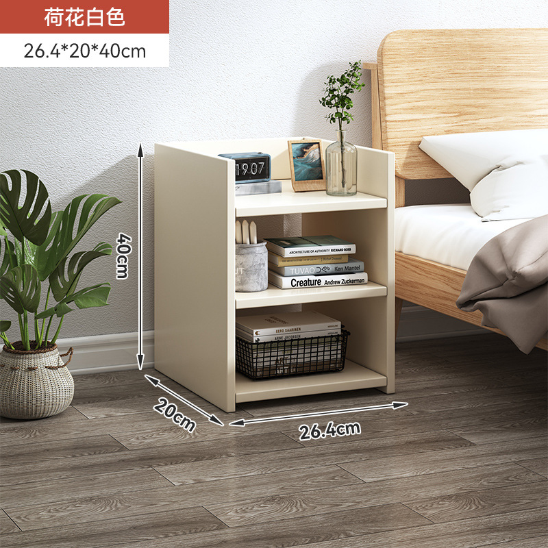 Personalizada meseta de cabecera pequeña librería de cama estante de libros simple moderno estante versátil armario de almacenamiento del dormitorio armario de almacenamiento