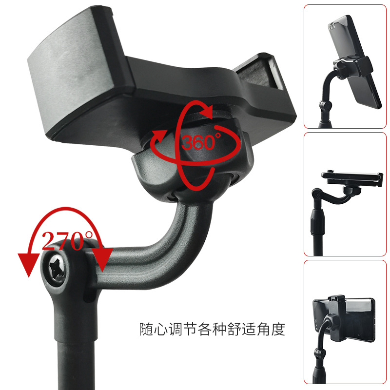 Soporte para teléfono móvil perezoso, cámara de video en vivo de escritorio, posición de doble máquina, soporte de disco, soporte de escritorio