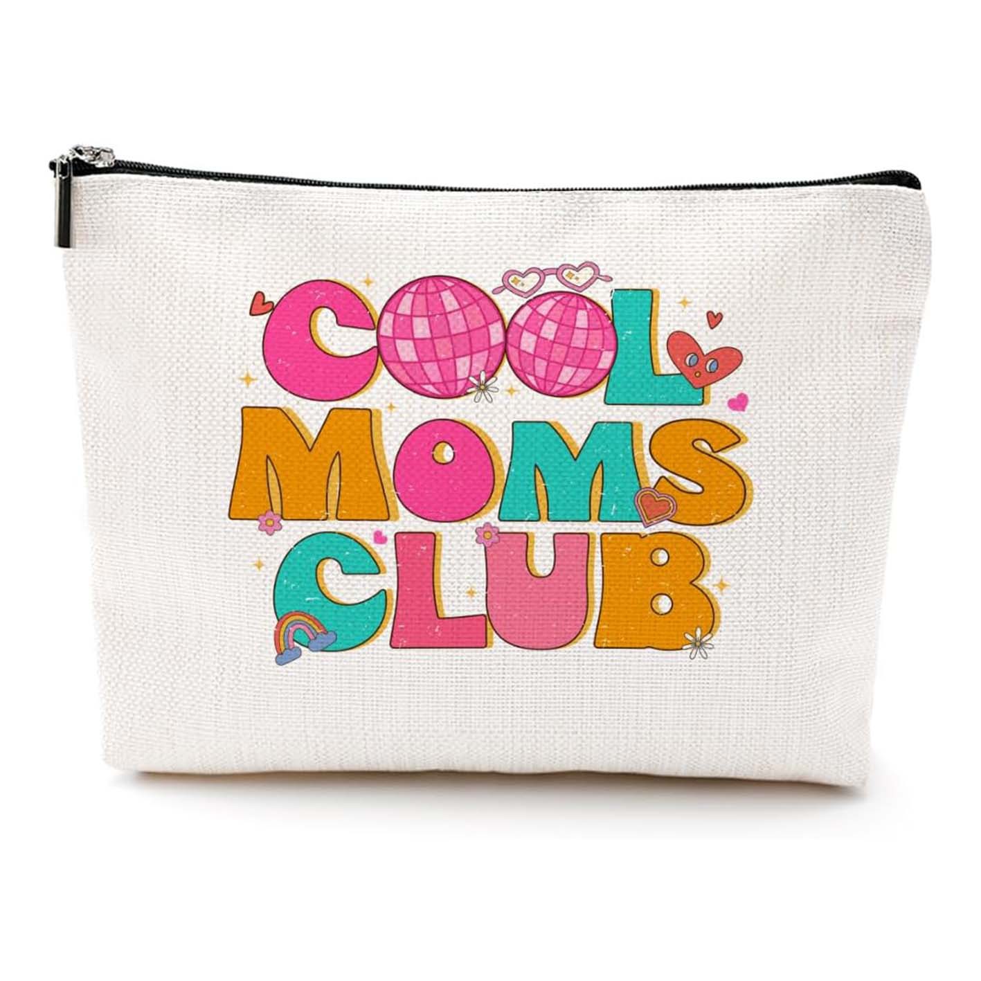 Bolsa de maquillaje de damas transfronteriza de Amazon NANA bolsas de maquillaje de patrón creativo bolsas de almacenamiento de lino bolsa de cremallera impermeable