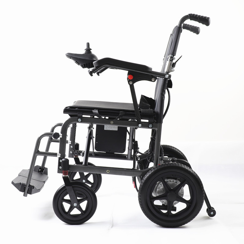 Factory direct sale can be on the plane electric wheelchair for the elderly scooter ultra light folding elderly disabled
