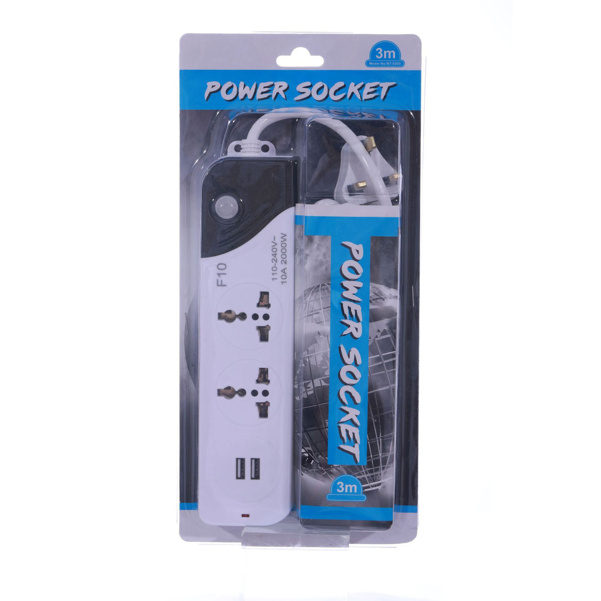 F10 # F11 # F12 # placa de conexión USB succión de cinta de protección de sobrecarga de seis agujeros nueve agujeros doce agujeros comercio exterior enchufe