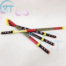 儿童玩具刀木刀武术武士刀表演道具青龙剑练习刀景区庙会地摊热卖