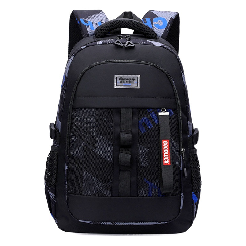 Generación de peces naturales nueva mochila estudiante de escuela primaria grado 3-6 hombres ligero protección de la columna vertebral gran capacidad transfronteriza caliente