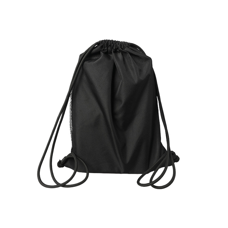 Bolsa de almacenamiento de tela Oxford con patrón de fútbol impermeable al por mayor bolsillo con cordón deportivo personalizado mochila con cordón bolsa con cordón