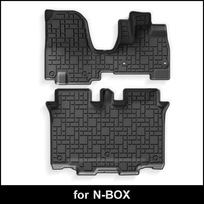 23 Honda N-Box Jf5/Jf6 sağ sükan üçün TPE döşəmələr, baqaj matı