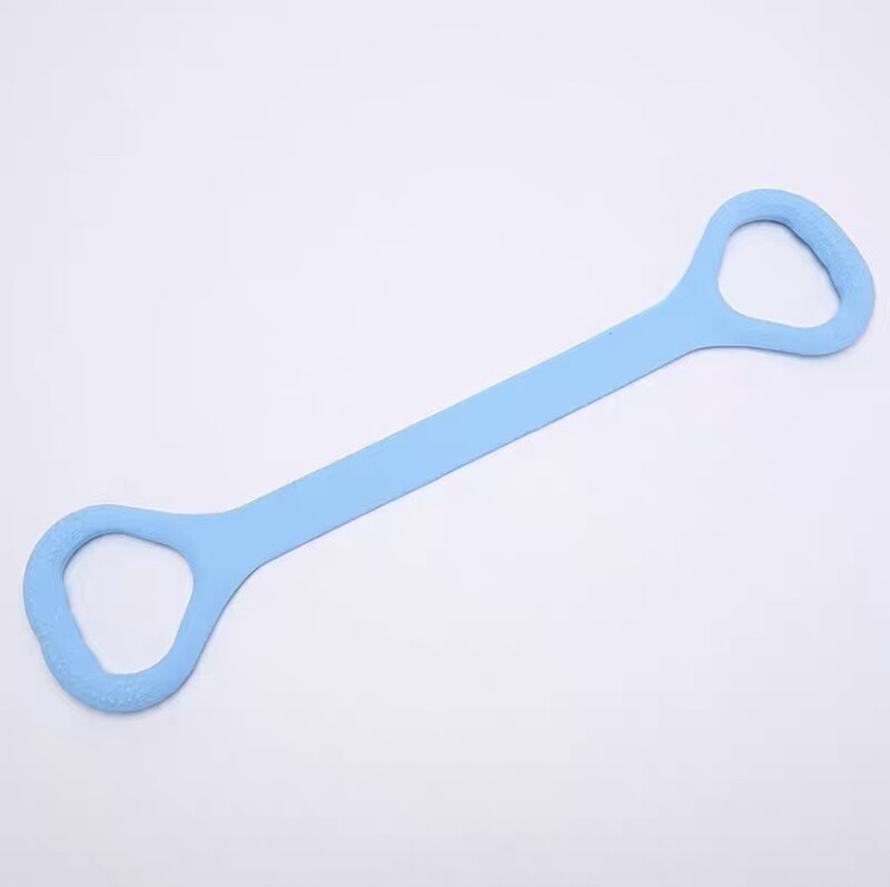 8字ラリー家庭用フィットネスヨガ器材女性弾力帯練習開肩美背神器ストレッチ器八字ロープ|undefined
