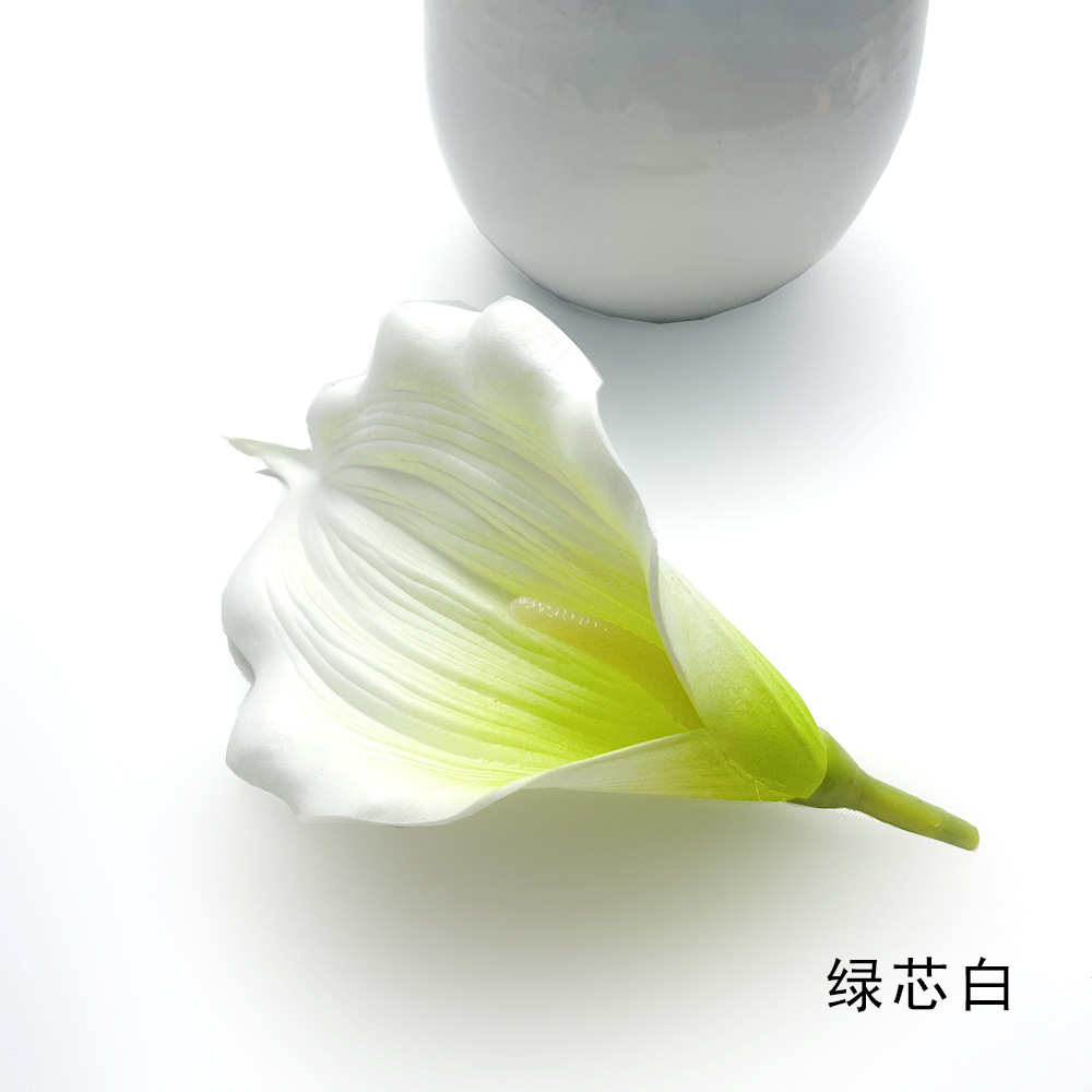 Simulación de flores Eva Horseshoe Flower Wedding Decoration New Photography Props China Fake Flores Diseño de pegamento blando