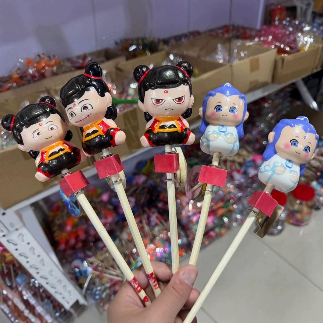 Хит продаж: мягкий и упругий ручной барабан «Нэчжа и Ао Бин» в стиле мультфильма