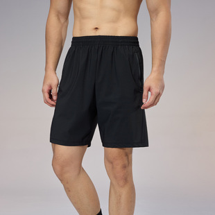 Summer New Shorts Sports Men's Running Fitness Casual Beach Pants Quick-Drying Breathable Soft Moisture-Absorbent Five-Point Pants