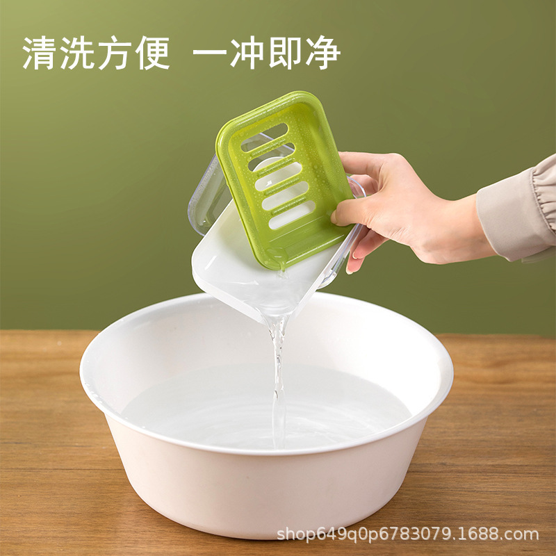 茶花石けん箱家庭用大型石鹸洗濯石鹸棚蓋付き二重アスファルト棚トイレ寮用|undefined