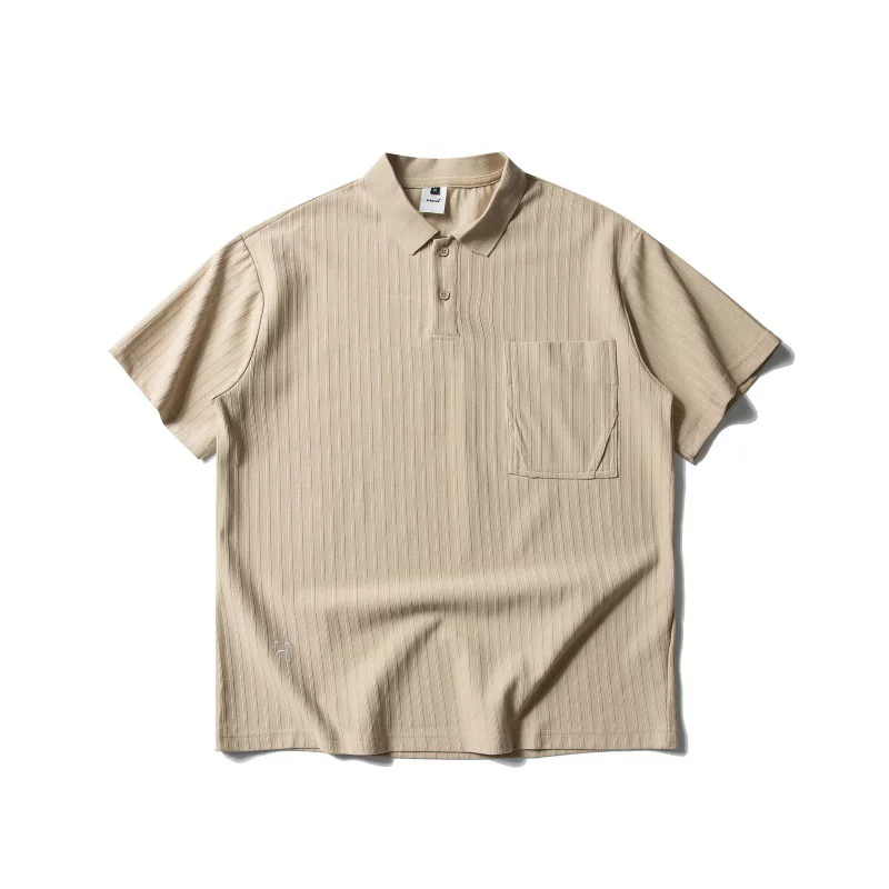 Summer design base polo, American style, with short sleeve