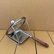 FY304不锈钢汤勺架托锅铲置物架锅盖放置器简约多功能厨房锅具架