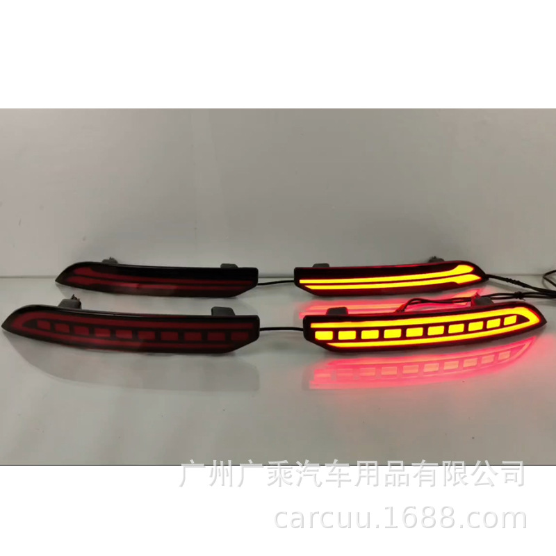 Aplicable a Jeep Grand Cherokee 2021 - 24 lámpara de barra trasera LED luz trasera de agua corriente luz de dirección luz de niebla