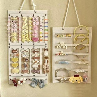 Clip Hair Clip Storage Strip Wall-mounted Grab Clip Fixed Headwear Display Stand Head Rope Jewelry Clip Storage