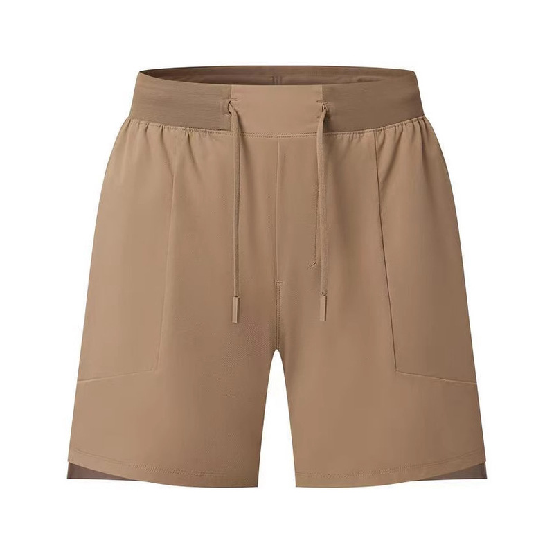 Factory direct GE quick-drying lu home LTT summer lightweight 7 inch shorts sports fitness breathable quarterpants men and women