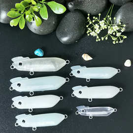 7个克重辣子鸡半截棍一口闷颤沉远投铅笔路亚饵透明饵胚本体批发