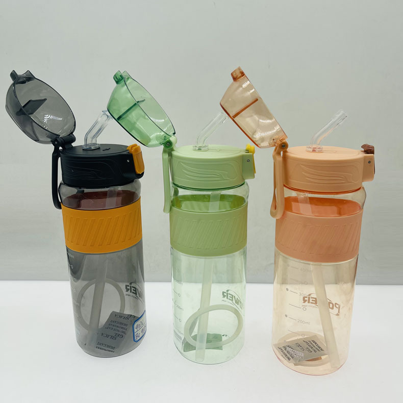 Weilong 9020 espacio taza nueva bufanda agarre antideslizante taza de plástico portátil simple deportes espacio taza de agua al por mayor